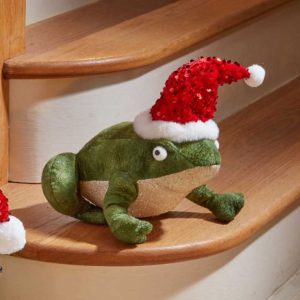 festive frog 20cm