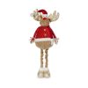 golden comet standing reindeer h80cm