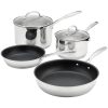 stellar profile draining cookware set 4 piece