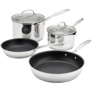 stellar profile draining cookware set 4 piece