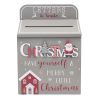 christmas letter box 20x10x30cm