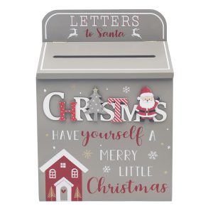 christmas letter box 20x10x30cm