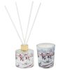snowmen candle and diffuser set