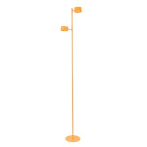cosmo usb rechargeable floor lamp orange