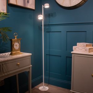 cosmo usb rechargeable floor light white