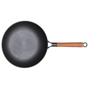 zyle cast iron frying pan with glass lid 26cm