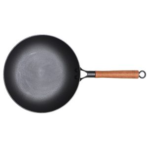 zyle cast iron frying pan with glass lid 28cm