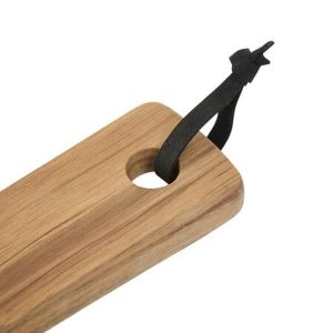 mina round acacia serving board d24cm