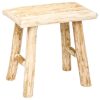 woody side stool natural l34xw23xh31cm