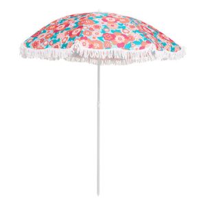 floral beach umbrella d160cm