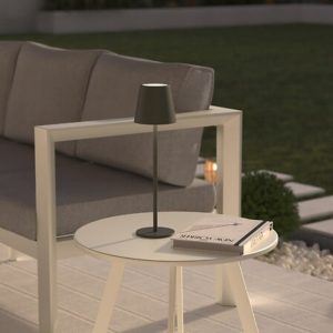 cody usb rechargeable lamp in green h36cm