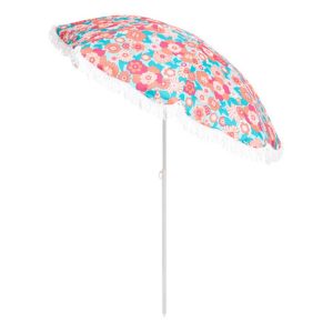 floral beach umbrella d160cm