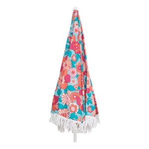 floral beach umbrella d160cm