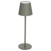 cody usb rechargeable lamp in green h36cm