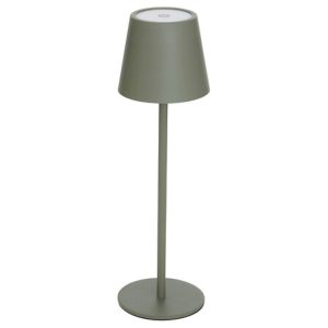 cody usb rechargeable lamp in green h36cm