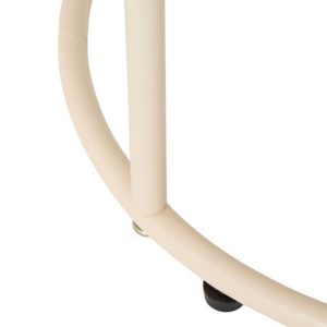 juna beige storage table d33xh48cm