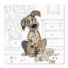 shaggy sheep favourite place 13x8x21cm