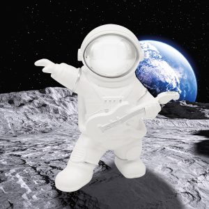 astronaut with guitar 17x15x9cm