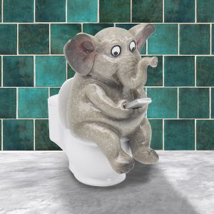 astronaut with guitar 17x15x9cm