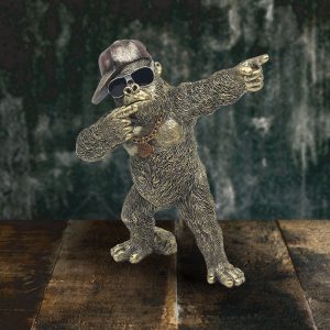 astronaut with guitar 17x15x9cm