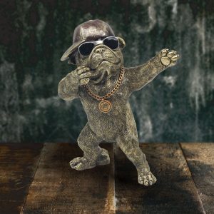 astronaut with guitar 17x15x9cm