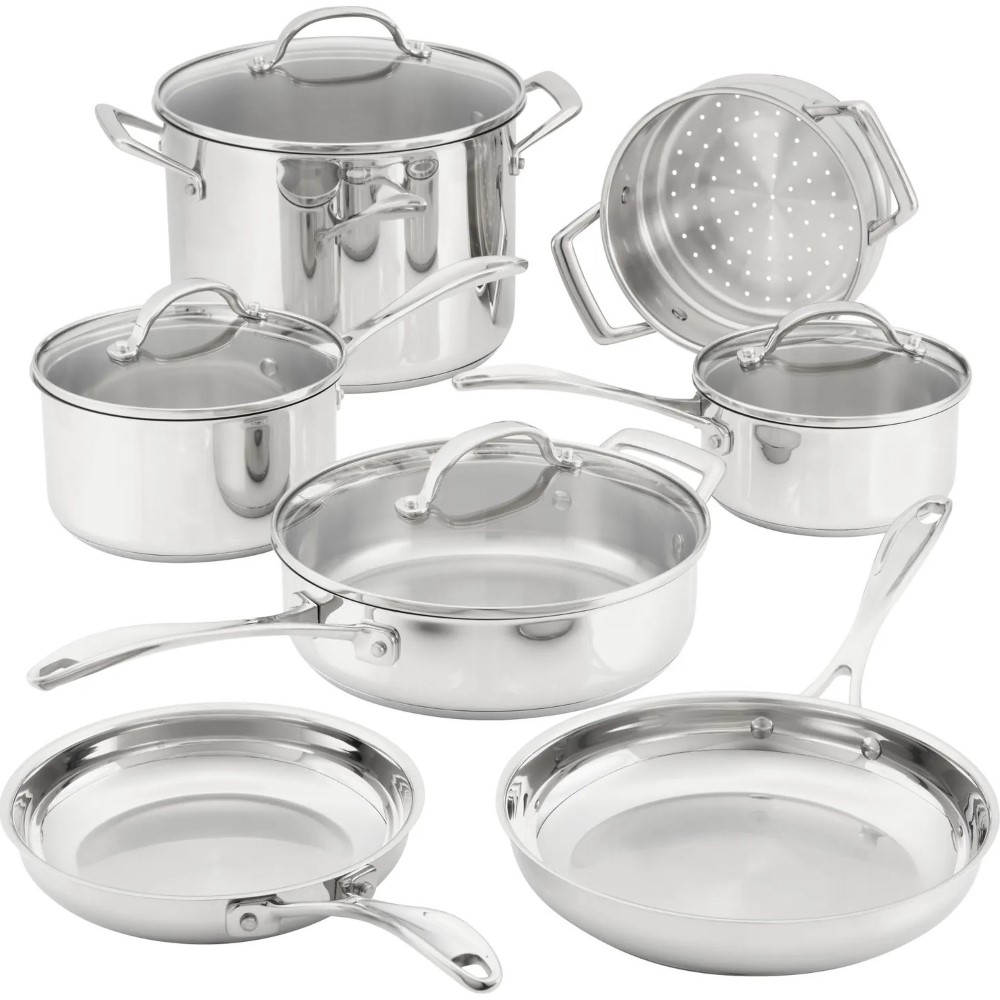stellar origin steel cookware set 7 piece