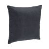 dark grey filled cotton cushion