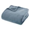 light blue fleece blanket 180x230cm