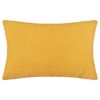 mustard diamond filled cushion 30x50cm