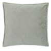 textured sage green filled cushion 42x42cm