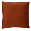 textured terracotta filled cushion 42x42cm