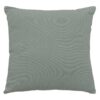sage green filled cotton cushion 38x38cm