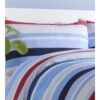 portfoilo simply stripes double duvet set