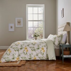fable passion flower double duvet set