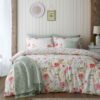 ella poppy cream duvet set