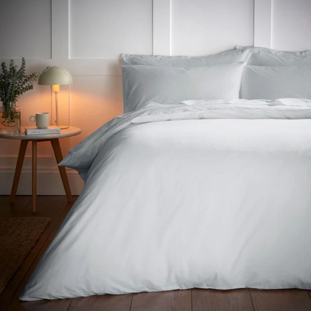 temp control duvet set white