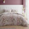 bianca francesca floral blush duvet set
