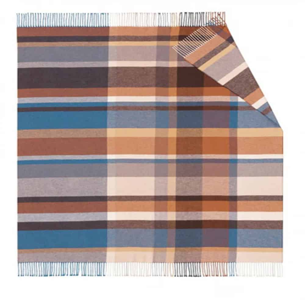 biederlack harmony brown blacket 130x170cm