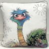 oscar ostrich cushion