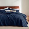 "guimãraes bedspread 150x220cm navy "