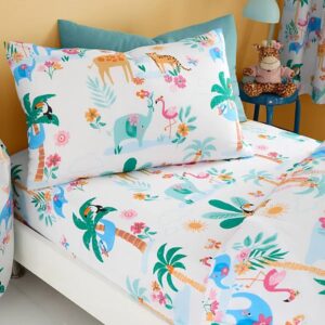 sunset safari double duvet set