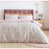 darcy floral pink duvet set