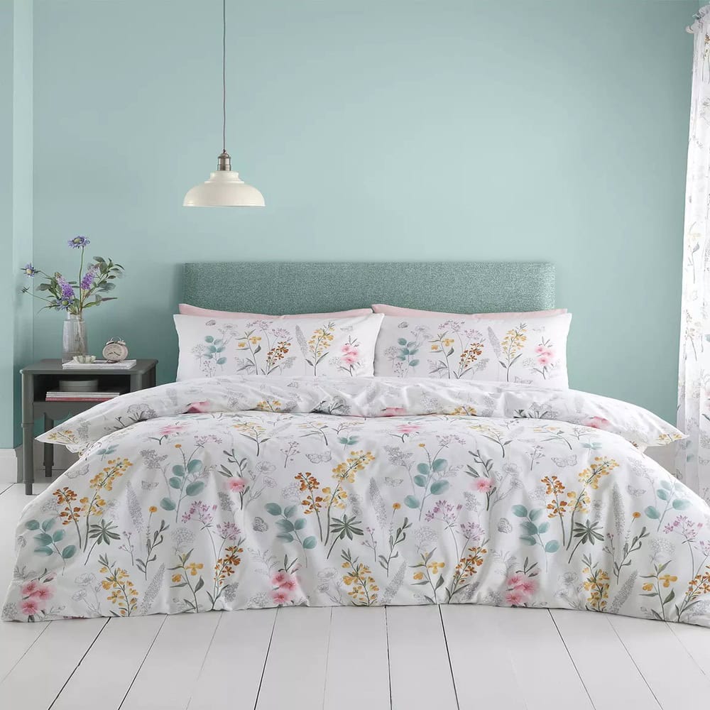 emilia floral duvet set