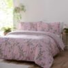 yasmina king duvet set pink
