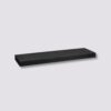 fixy black wall shelf l60cm