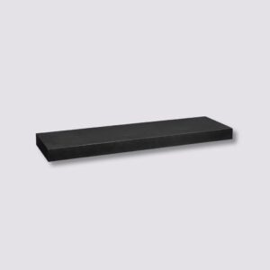 fixy black wall shelf l60cm