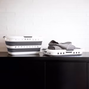 collapsible 45l laundry basket