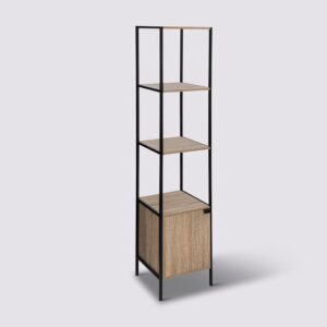 aliaj slim 1 door storage shelf h176xw35xd35cm