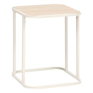 set of 2 curvy nesting coffee tables beige