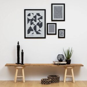 white 25x30cm photo frame